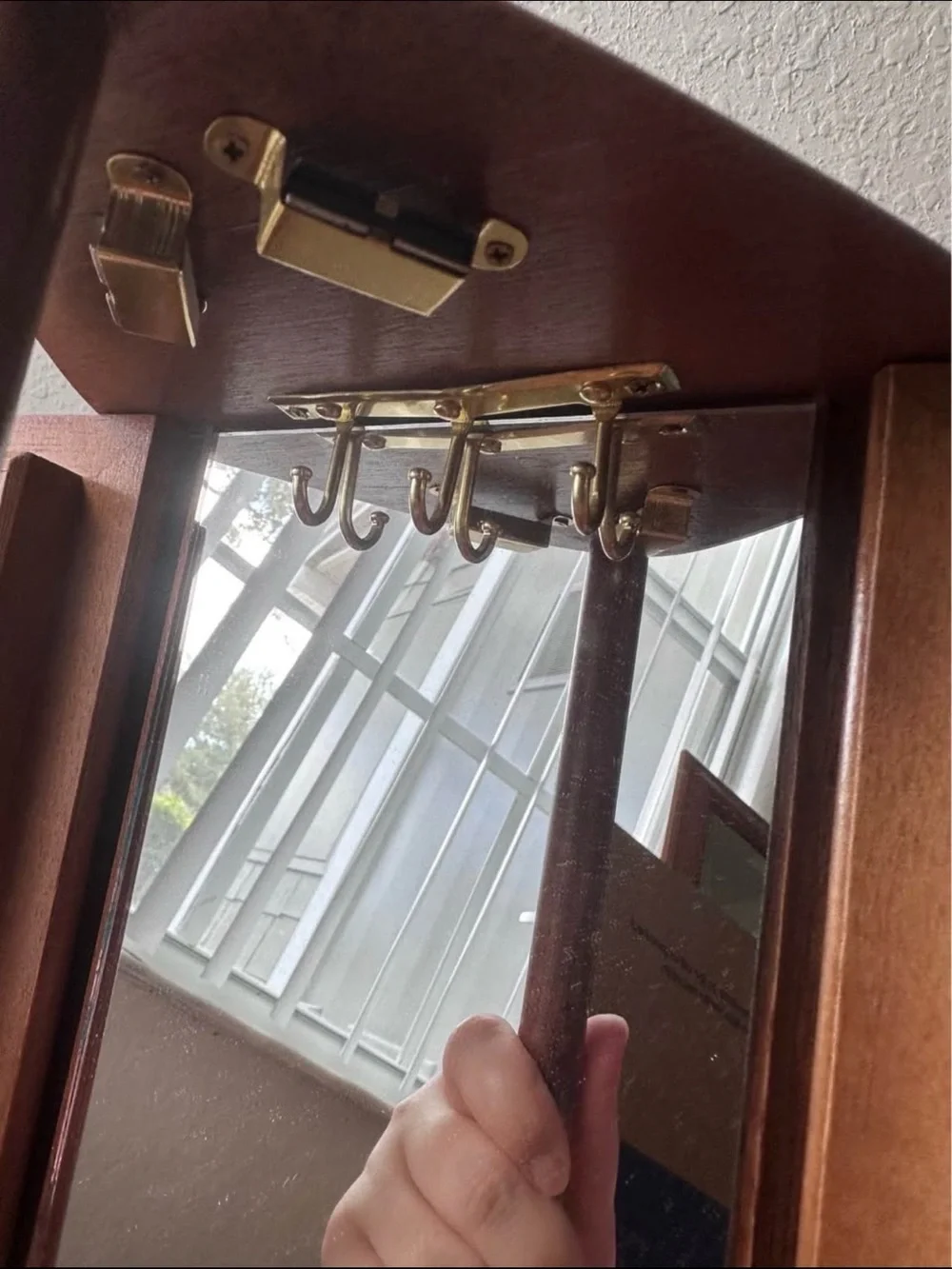 Vintage style wooden